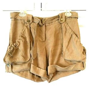 L.A.M.B. Khaki Shorts